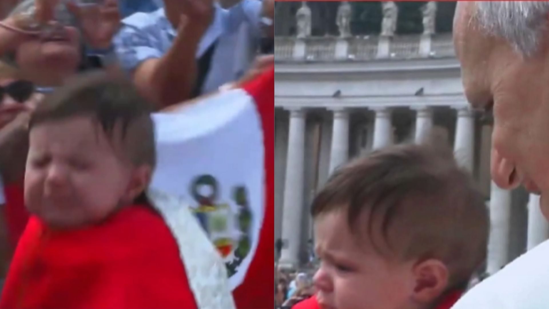 Papa León XIV bendice a niño peruano y emociona a fieles en el Vaticano.