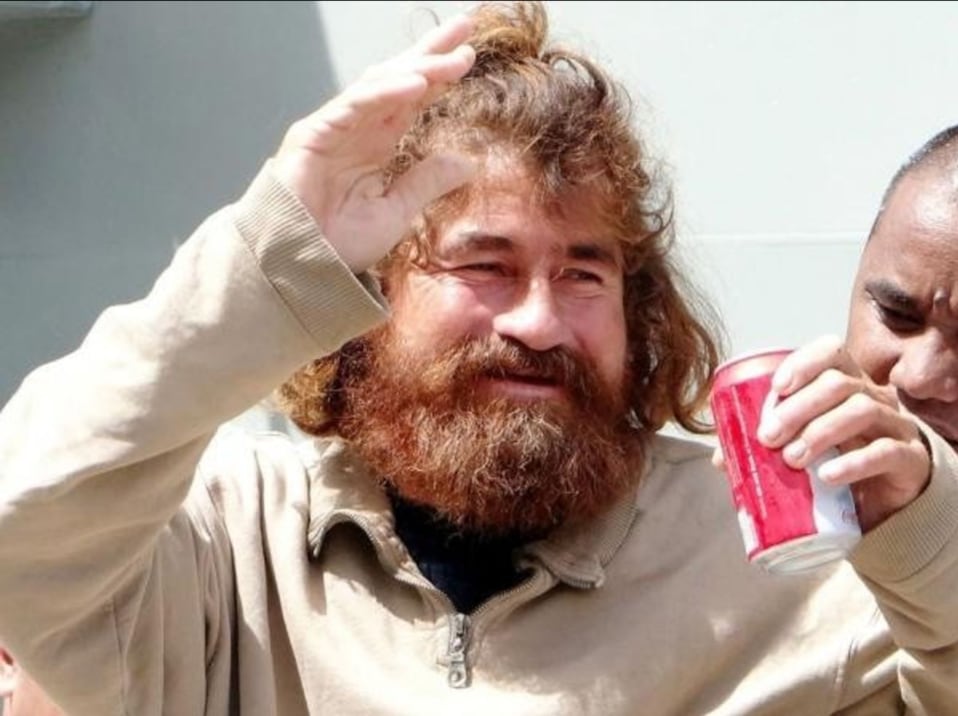 La increíble historia de José Salvador Alvarenga, el náufrago que pasó 438 días en el mar. (Imagen: X)