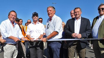 El ministro de Transporte y