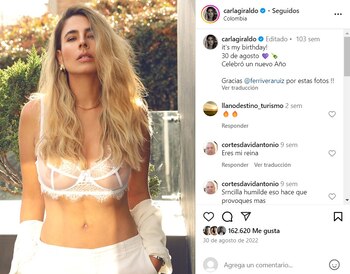 Esta fue la sexy publicación