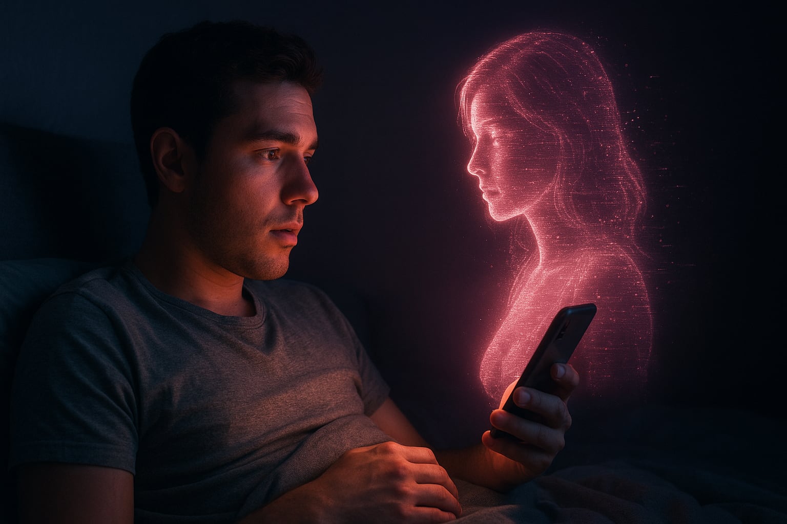 La presencia del icono del ojo en la barra de estado puede implicar riesgos de privacidad por la detección facial y el almacenamiento de datos biométricos. (Imagen Ilustrativa Infobae)