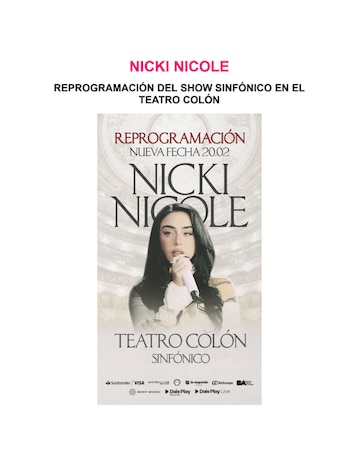 Las entradas adquiridas para la