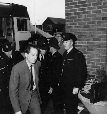 Ronnie Biggs tras ser arrestado por su participación en el Gran Robo del Tren de 1963