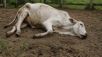 Costa Rica registra 12 casos de rabia paralítica bovina en 2026