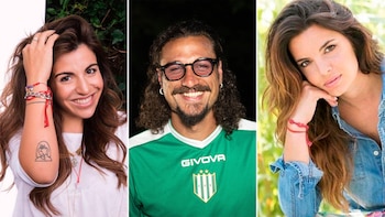 Gianinna Maradona, Daniel Osvaldo y