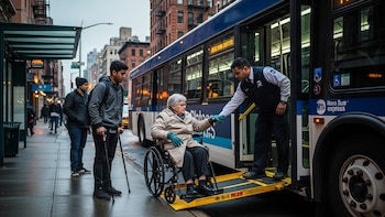 La MTA de Nueva York revisa protocolos y datos de accesibilidad tras reclamos de usuarios de autobuses exprés