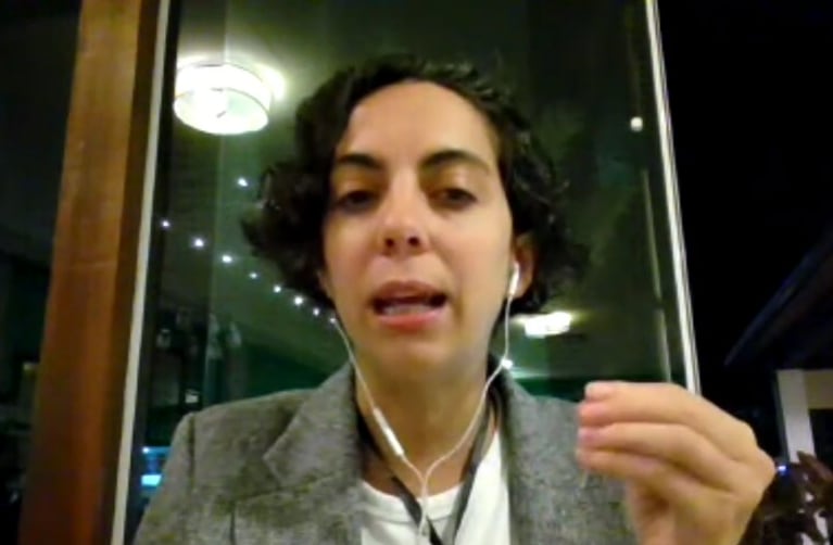 Capdevila sostuvo que el presupuesto de ciencia y técnica cayó al 0,14% y quedó siete veces por debajo de la meta prevista para 2030 (Infobae en Vivo)