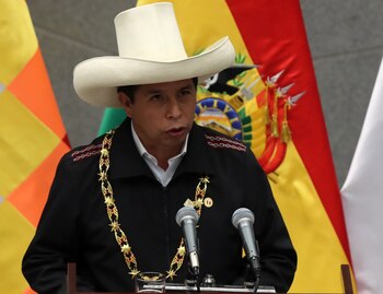 El presidente de Perú, Pedro