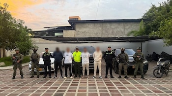 Operativo de la Policía Nacional