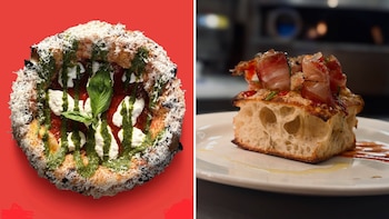 Pizzas de Oura, restaurante en Santiago de Compostela (Oura)