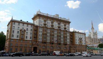 Vista general de la embajada