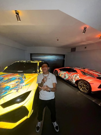 El trapero chileno tenía miles