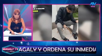 Gustavo Salcedo: Fiscalía dispone archivo de denuncia por presunto reglaje, acoso y homicidio en grado de tentativa. Captura: Magaly TV La Firme.