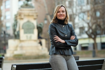 Pilar Alegría, candidata del PSOE