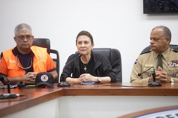 Las intensas precipitaciones generan alertas amarilla y verde en más de diez provincias de República Dominicana, según el COE. (Cortesía: Gobierno de República Dominicana)