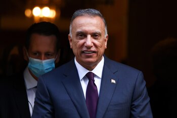 El primer ministro Mustafá al