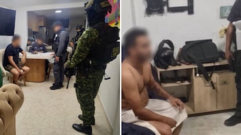 La operación estuvo a cargo del Gaula Militar, con apoyo de la Policía Nacional y la Fiscalía General de la Nación. Las órdenes de captura se emitieron por concierto para delinquir con fines de tráfico de material de guerra - crédito @COL_EJERCITO/X