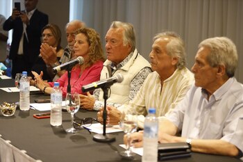 Luis Barrionuevo, al inaugurar el