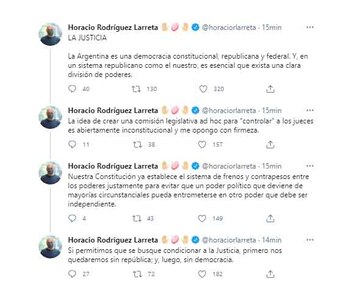 Larreta justicia
