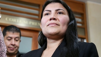 Karen Manrique llegó a Bogotá