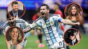 La emoción de los famosos tras el posteo de Lionel Messi por la victoria de la Selección Argentina ante Suiza