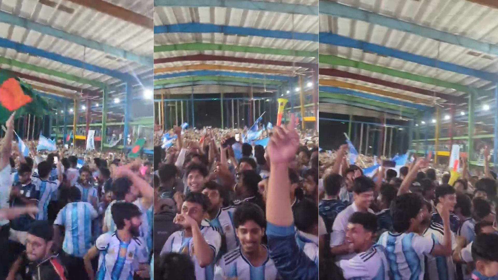 Festejos de Bangladesh (Captura de video)