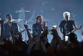 U2 inaugura su residencia con espectacular show en La Vegas