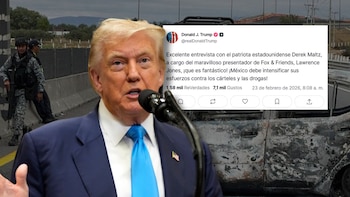 Trump reaccionó a la captura