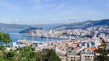 Vista panorámica de Vigo, Pontevedra