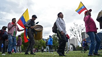 Leonidas Iza, presidente de la