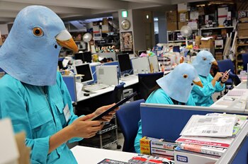 Seguidores del movimiento "Los pájaros