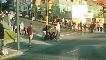 Violencia en Mar del Plata.
