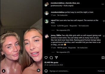 Bonnie Blue afirmó que le