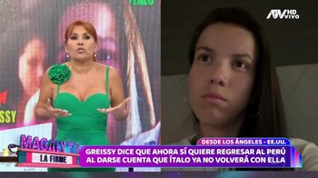 Greissy Ortega implora ayuda para