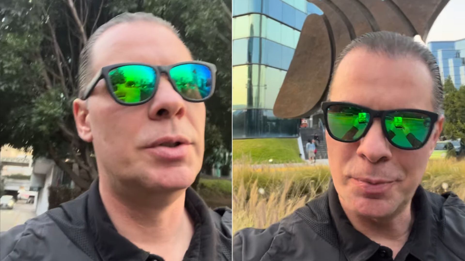 Christian Martinoli reaparece en público luciendo gafas de sol, mostrando una imagen relajada tras sus recientes problemas de salud. (IG/ @cmartinolimx)