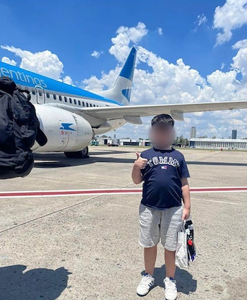 El niño se encuentra internado