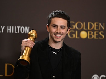 Chalamet ganó un Globo de