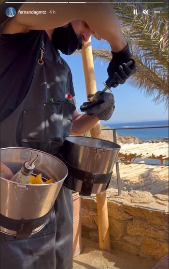 En la grabación se observa