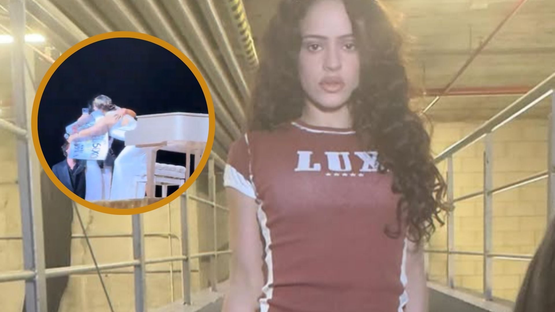 Rosalía le cumplió el sueño a una fanática al revelar el sexo de su bebé durante el concierto en Bogotá: así fue el momento viral