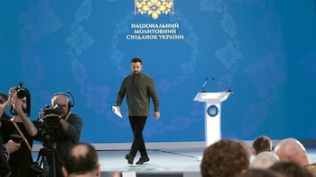 Zelenski agradece el apoyo a la OTAN y reivindica que los ucranianos son "dignos" de pertenecer a la alianza
