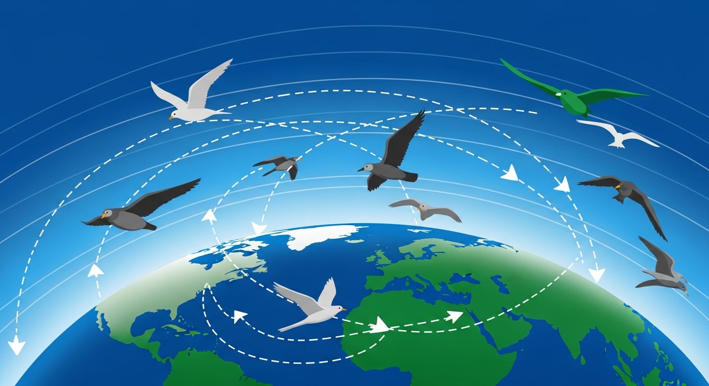 Un estudio cuestiona una de las principales teorías sobre la orientación de las aves migratorias
