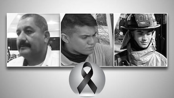 Mueren tres bomberos tras incendio