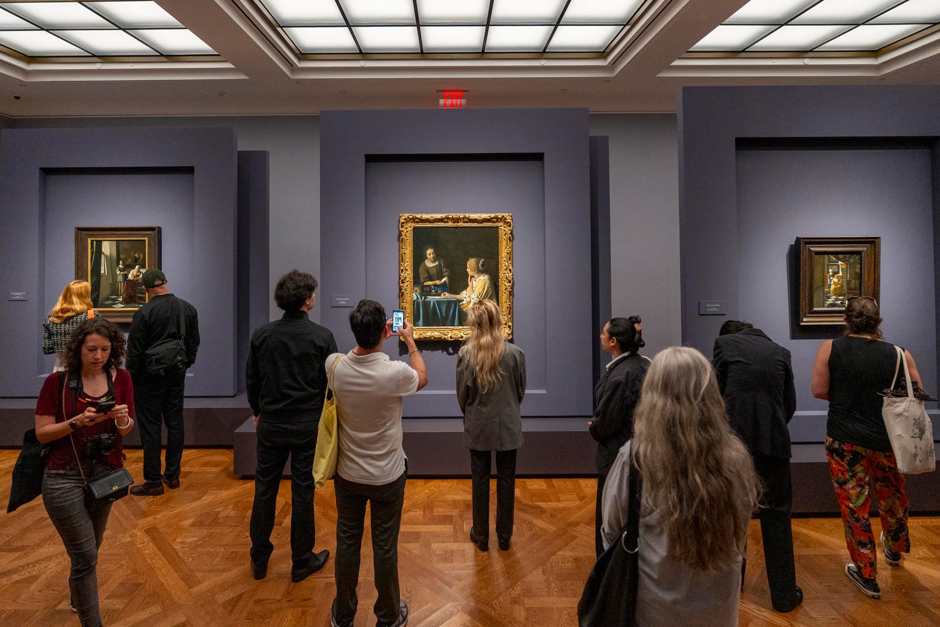 La poética del amor a distancia de Vermeer, en tres de sus pinturas clave (EFE/Ángel Colmenares)