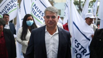 El opositor Luis Parada fue