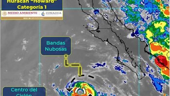 Huracán ‘Howard’ se aleja de