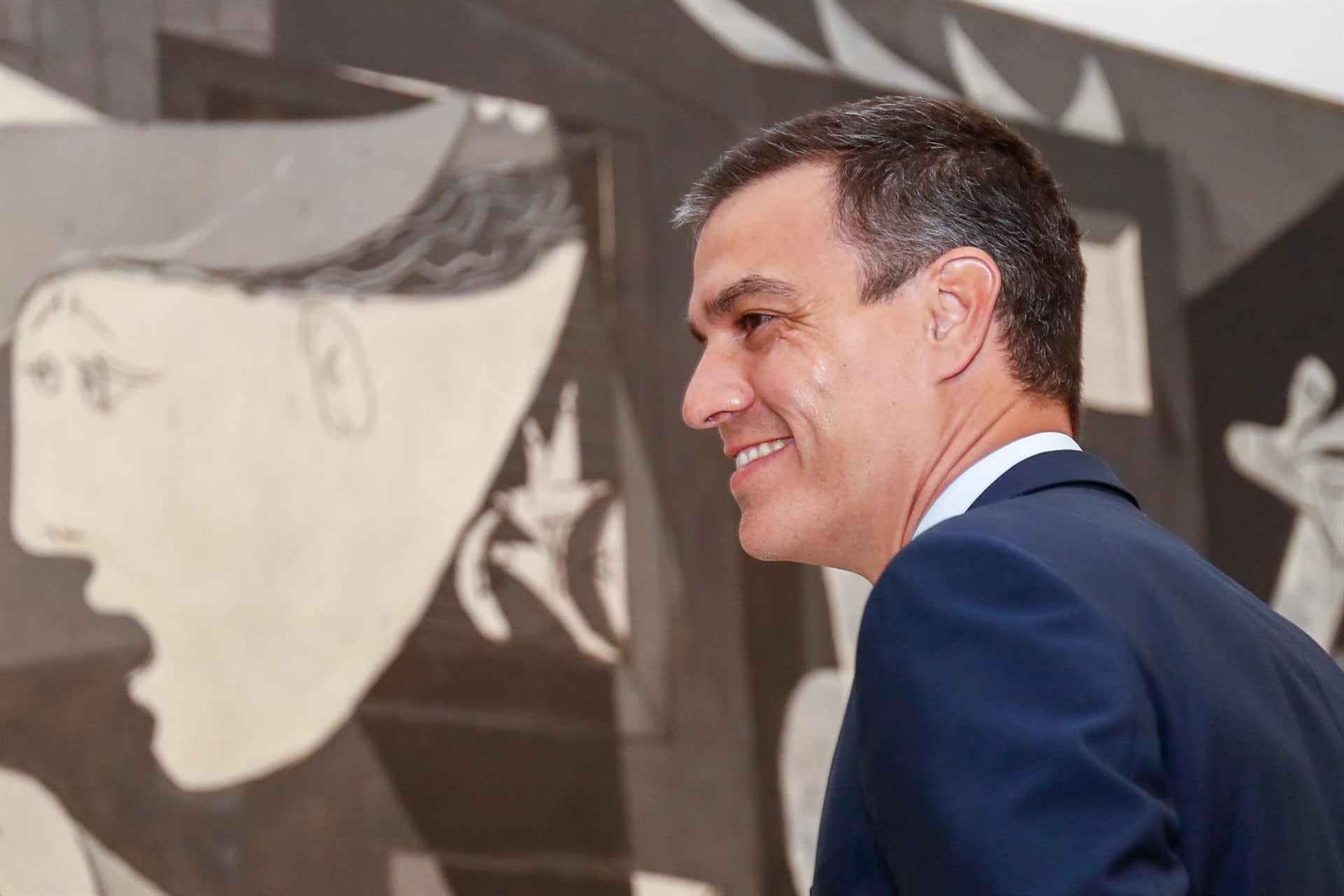 Pedro Sánchez es expedientado por sexta vez por la Junta Electoral Central por el vídeo con el Guernica en el Museo Reina Sofía