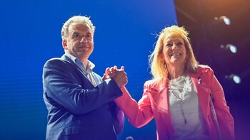 El candidato a presidente de