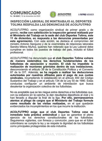 El Ministerio del Trabajo recibió