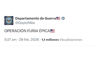 El anuncio del Pentágono en