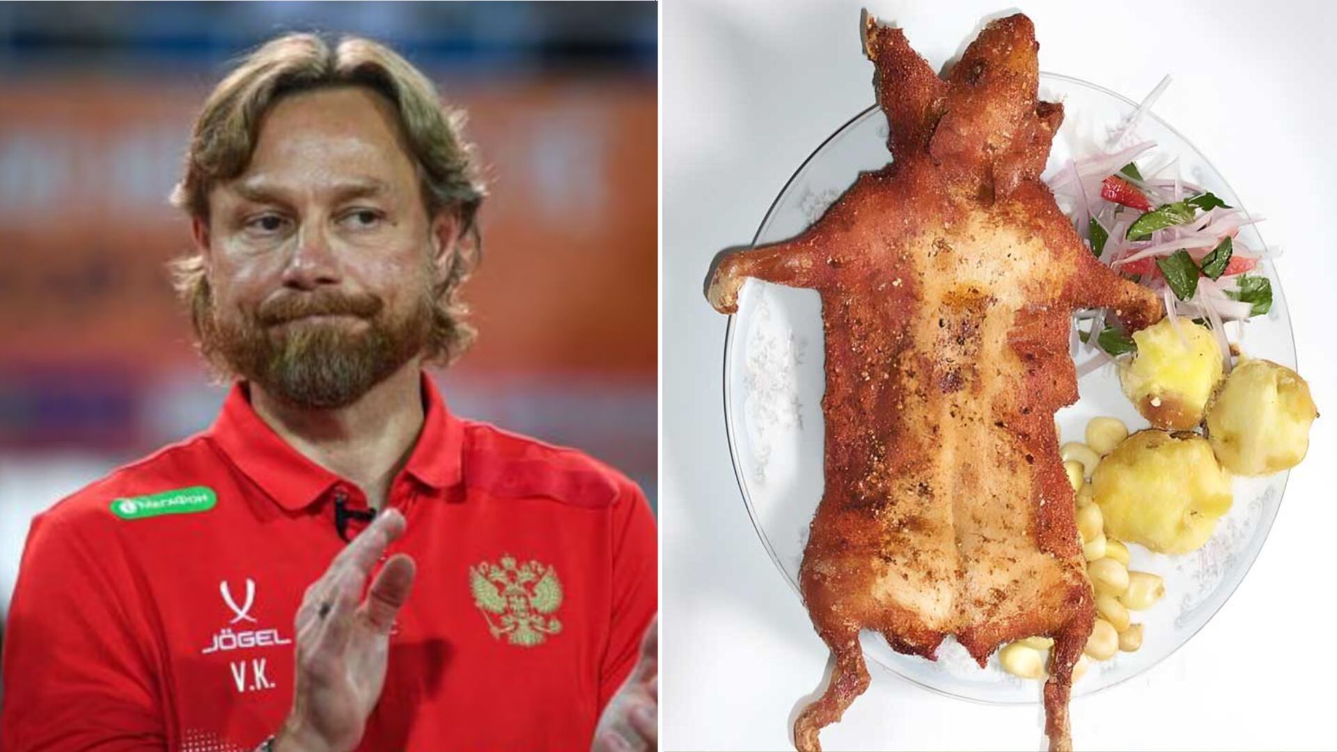 La peculiar pregunta hacia Valeri Carpin, DT de la selección de Rusia. Crédito: Diario AS/Difusión